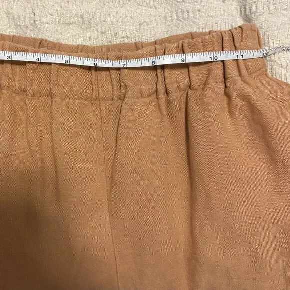 Nicole Purdy 100% linen wide leg pant - Picture 3 of 8